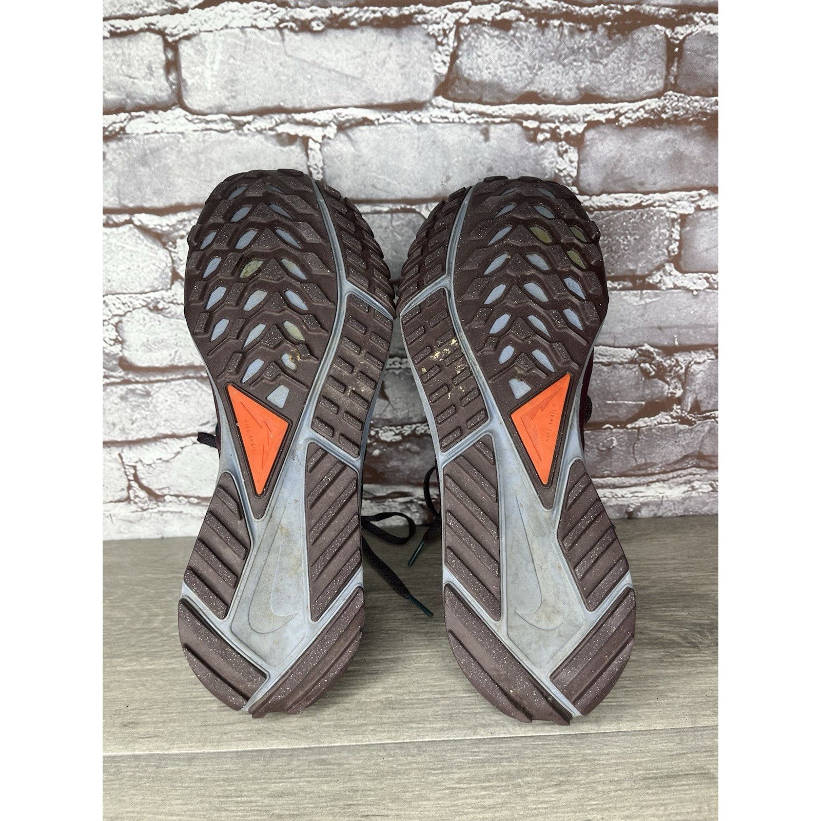 Nike NIKE React Pegasus Trail 4 Deep Jungle Night Maroon DJ6158-3 Size US 11 / EU 44 - 24 Thumbnail