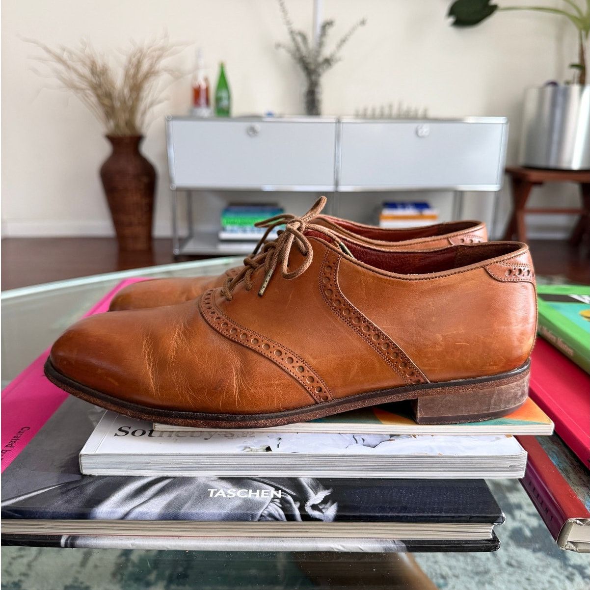 Florsheim Paisley Oxfords Duckie Brown × Florsheim × Vintage Cut Out Paisley Oxfords  main image 2