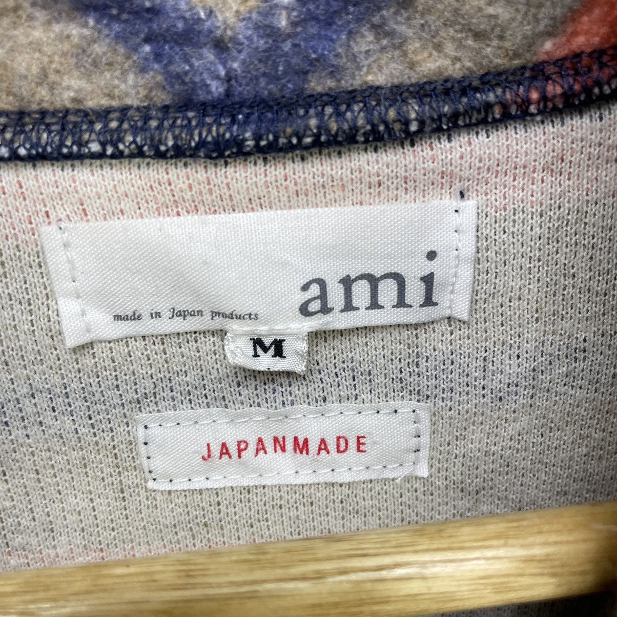 AMI × Buzz Rickson's Shawl Collar Ami Stripes Button Eyes Jacket Size US M / EU 48-50 / 2 - 6 Thumbnail