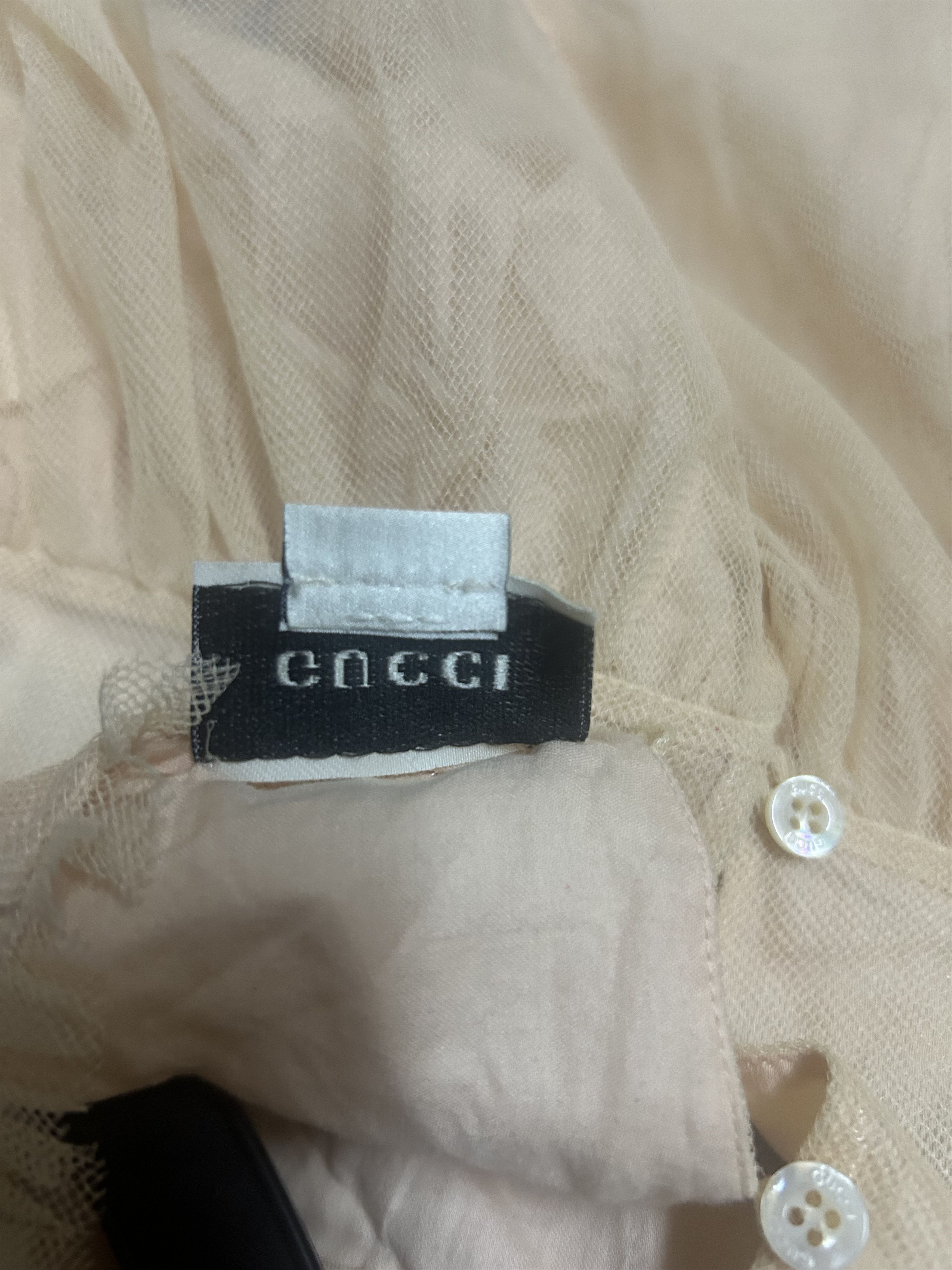 Gucci Gucci CHILDREN'S 12years Embroidered Tulle Dress Size XL / US 12-14 / IT 48-50 - 6 Thumbnail