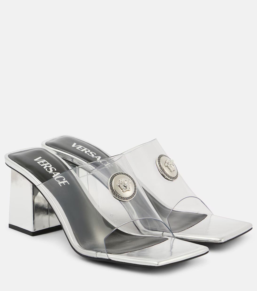 Versace o1y0226 Mules in Transparent Size US 6 / IT 36 - 1 Thumbnail