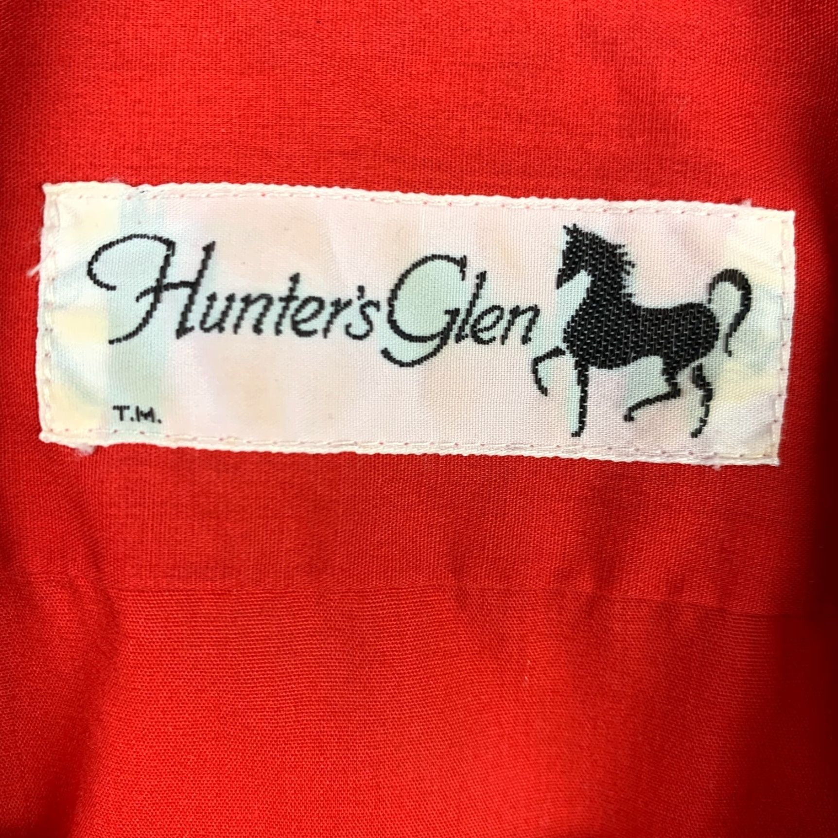 Vintage VINTAGE Hunter's Glen Red Short Sleeve Camp Shirt Womens Size 18 Size XXL / US 16-18 / IT 52-54 - 4 Thumbnail