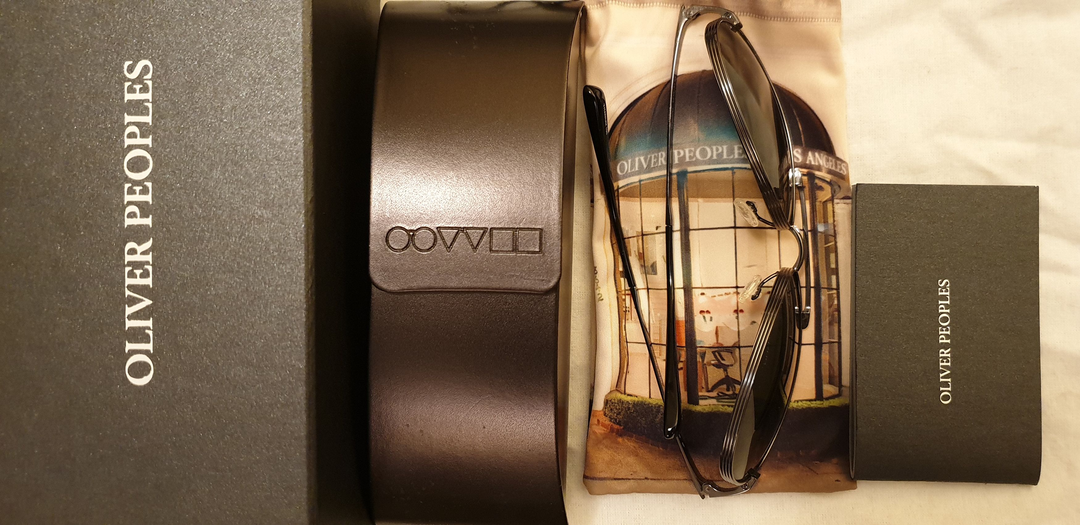 Cartier Genuine White Buffalo Horn Rimless Sunglass