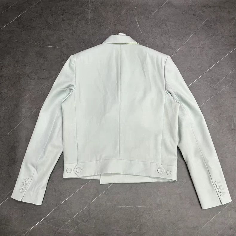 Dior Dior Mint Green Wool Blazer Jacket-2506 Size US M / EU 48-50 / 2 - 2 Thumbnail