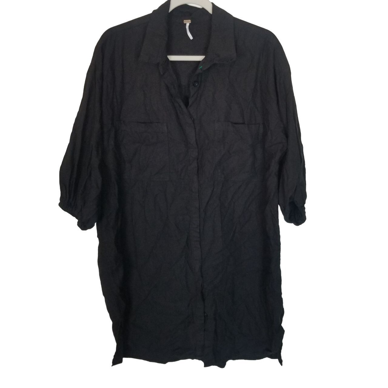 Young Fabulous & Broke YFB Young Fabulous & Broke Womens M Black Linen  Blend Dress | Grailed