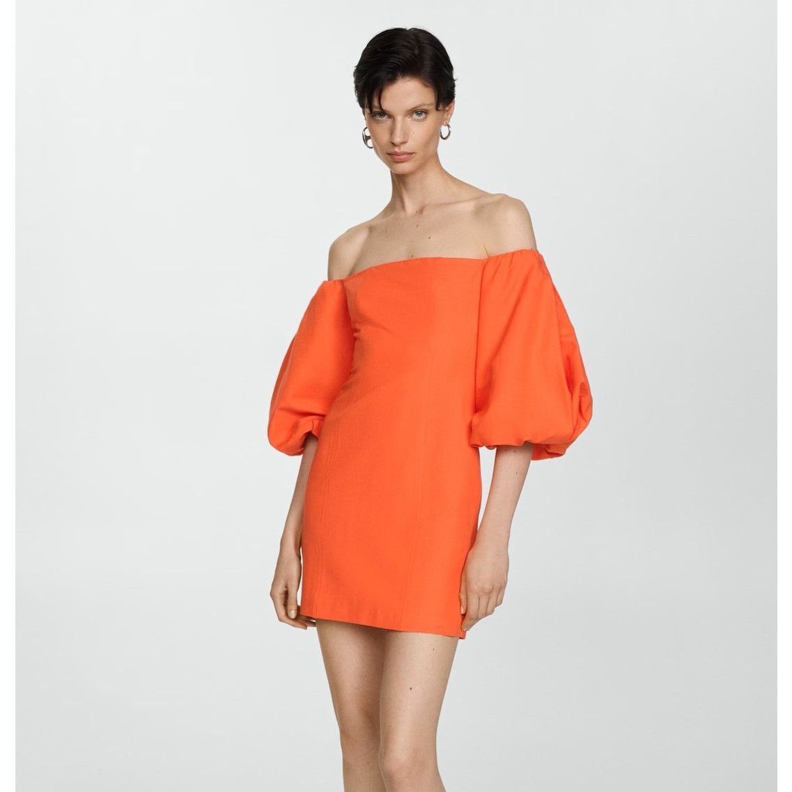 RARE!!! MANGO Boat Neck Short Dress NWT