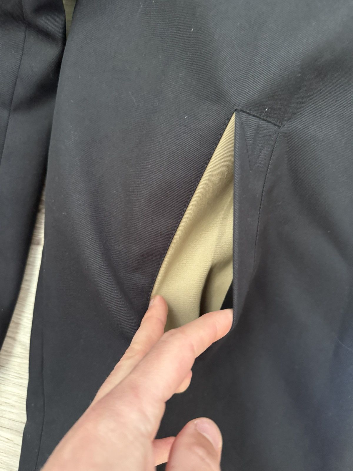 Oliver Sweeney Oliver Sweeney Minimal Mac Coat Blue Fits L XL Clean Design Size US L / EU 52-54 / 3 - 7 Thumbnail