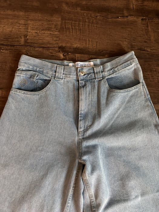 Vintage Polar Big Boy Baggy Skate Fit Jeans - Light Wash | Grailed