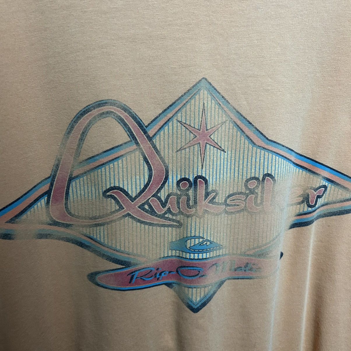 Quiksilver Vintage Quiksilver Surf 90’s Big Logo Streetwear y2k tee Size US XL / EU 56 / 4 - 3 Thumbnail