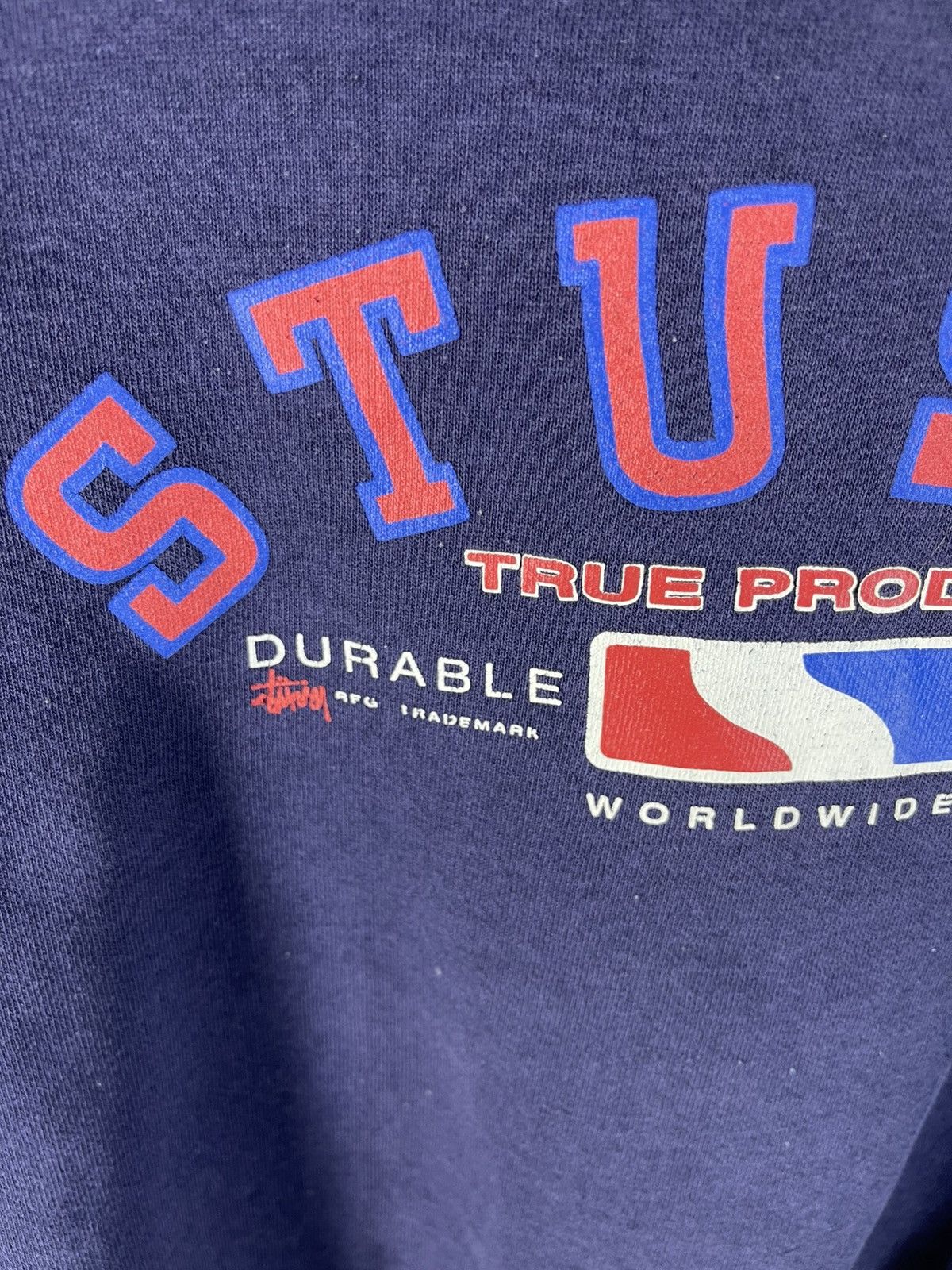 Stussy 1990s Vintage Stüssy "True Product" Sweatshirt Size US M / EU 48-50 / 2 - 5 Thumbnail