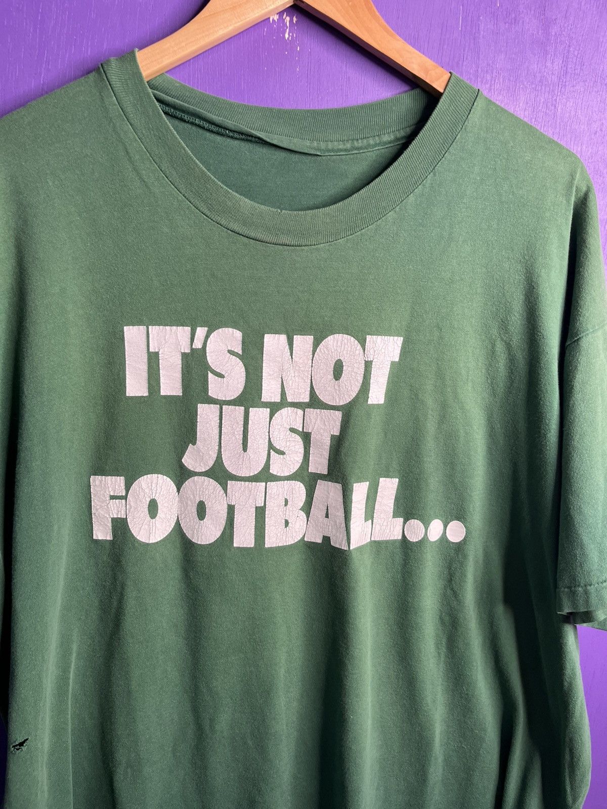 NFL × Vintage Vintage 90s It’s packers football faded t-shirt Size US XL / EU 56 / 4 - 3 Thumbnail