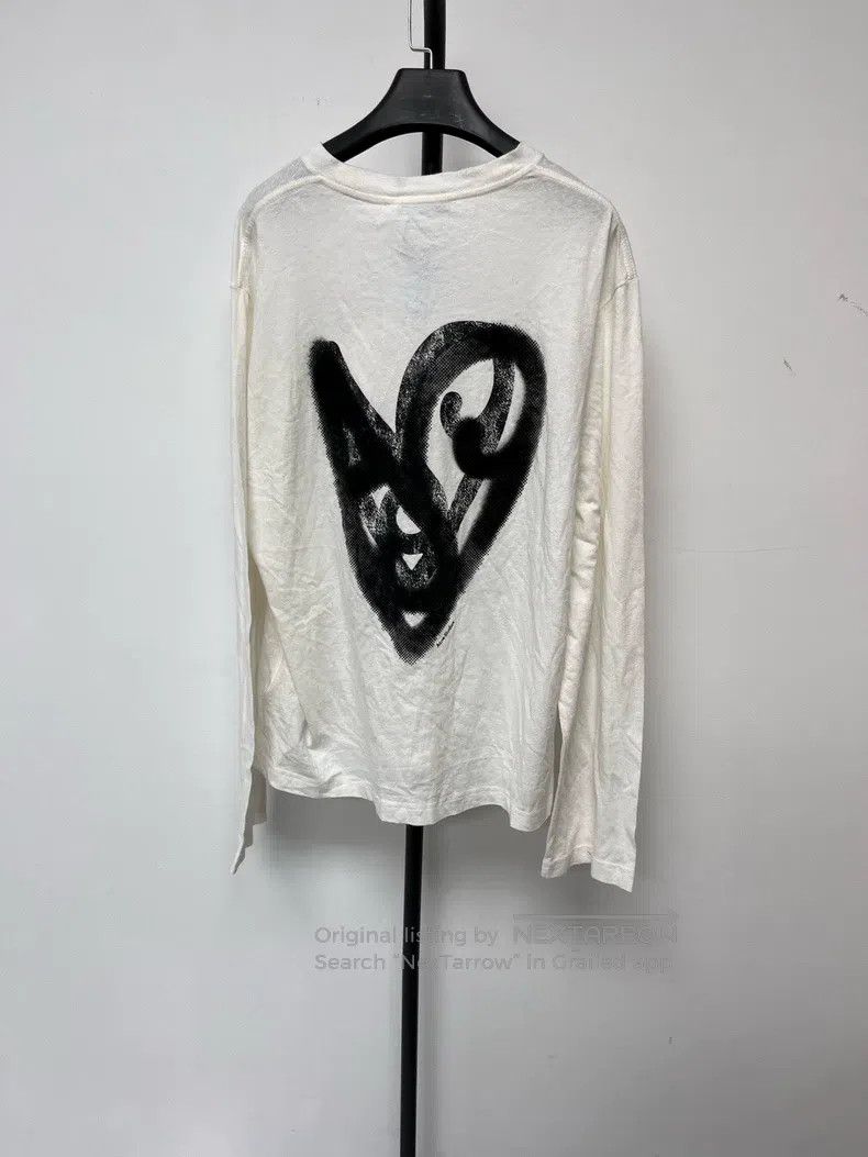 Acne Studios Acne Studios Spray-painted heart pattern lightweight cotto Size US S / EU 44-46 / 1 - 2 Thumbnail