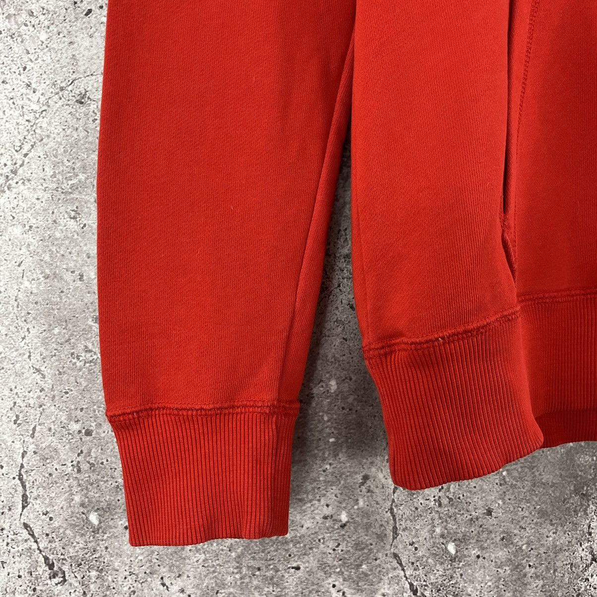 Nike × Vintage Vintage 2000s Nike Hoodie Big Logo Swoosh Embroidery Red Size L / US 10 / IT 46 - 4 Thumbnail