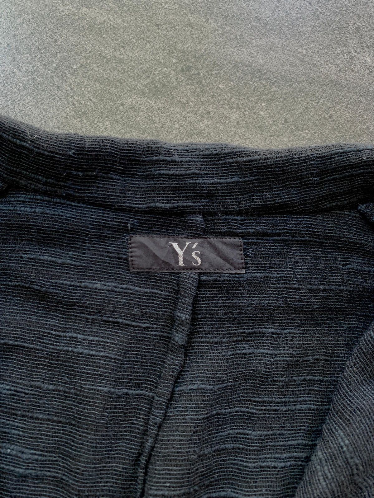 Yohji Yamamoto FREE TAX! Ys Knitted Textured Blazer Jacket Size US S / EU 44-46 / 1 - 5 Thumbnail
