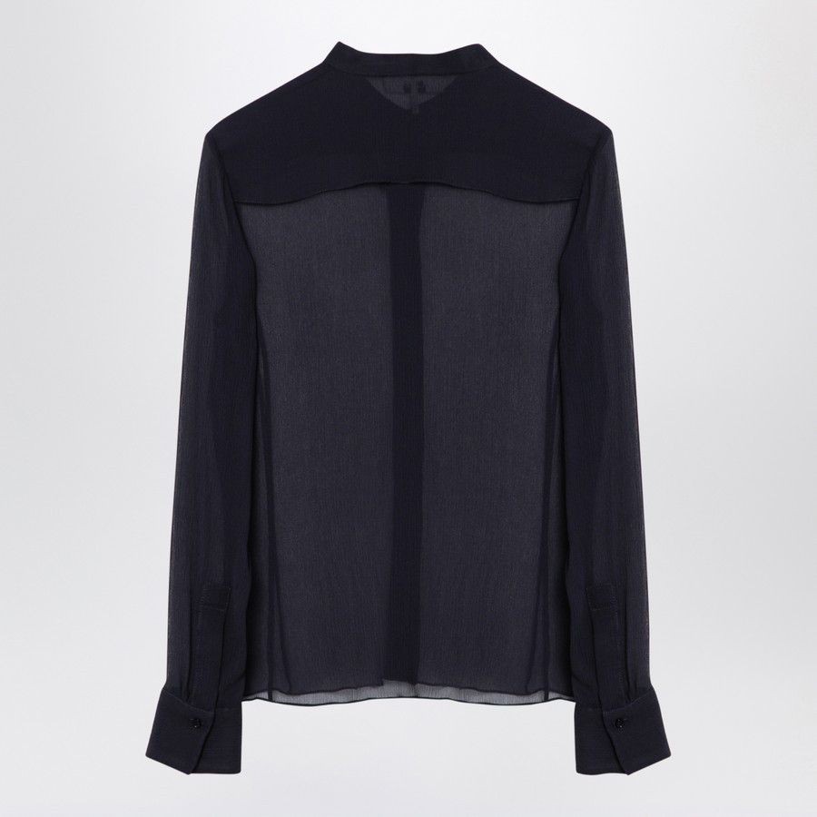 Chloe o1d2blof0824 Blouse in Transparent Blue Size XS / US 0-2 / IT 36-38 - 2 Thumbnail