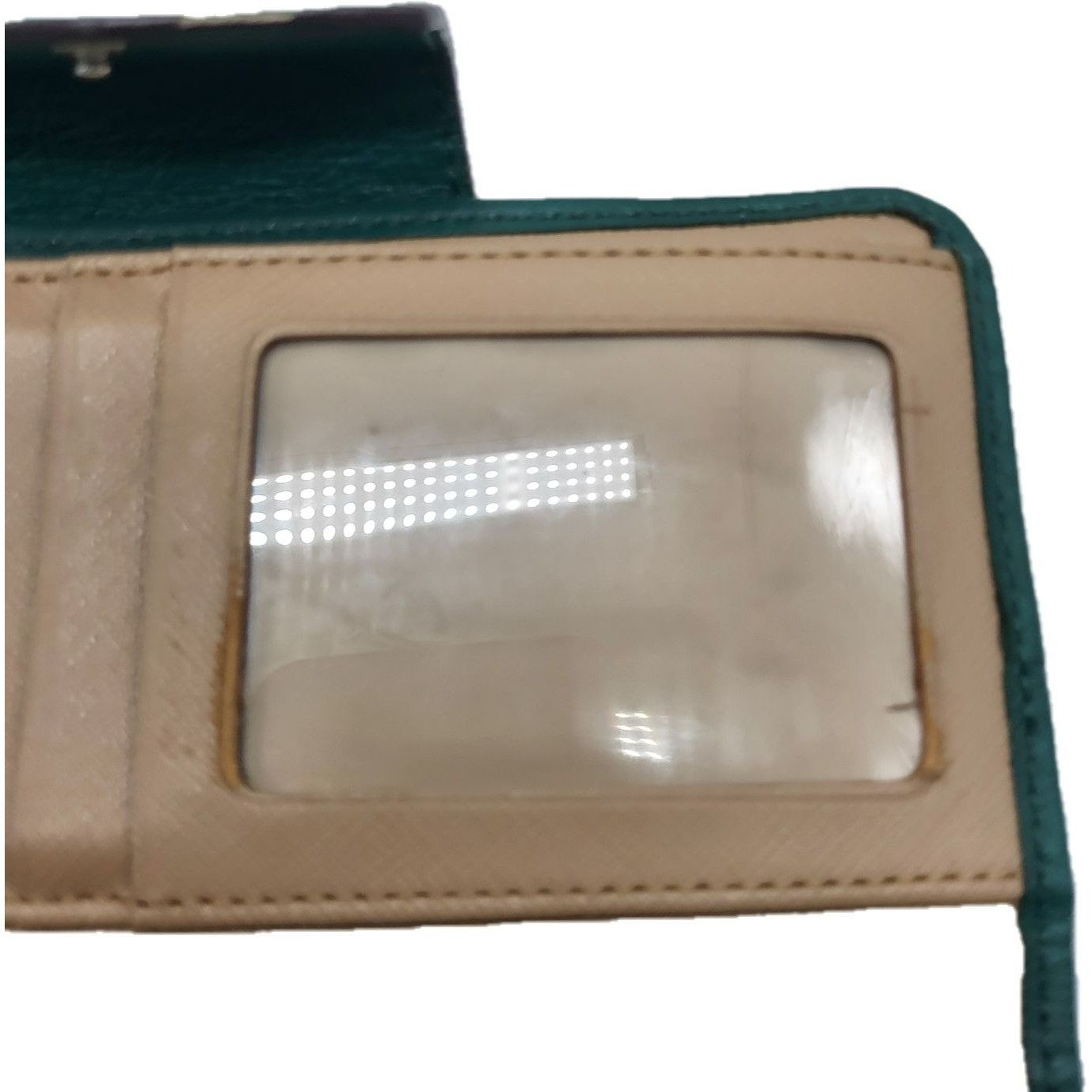 Coach Coach Ashley Khaki Green Dotted Signature C Leather Wallet Size ONE SIZE - 10 Thumbnail