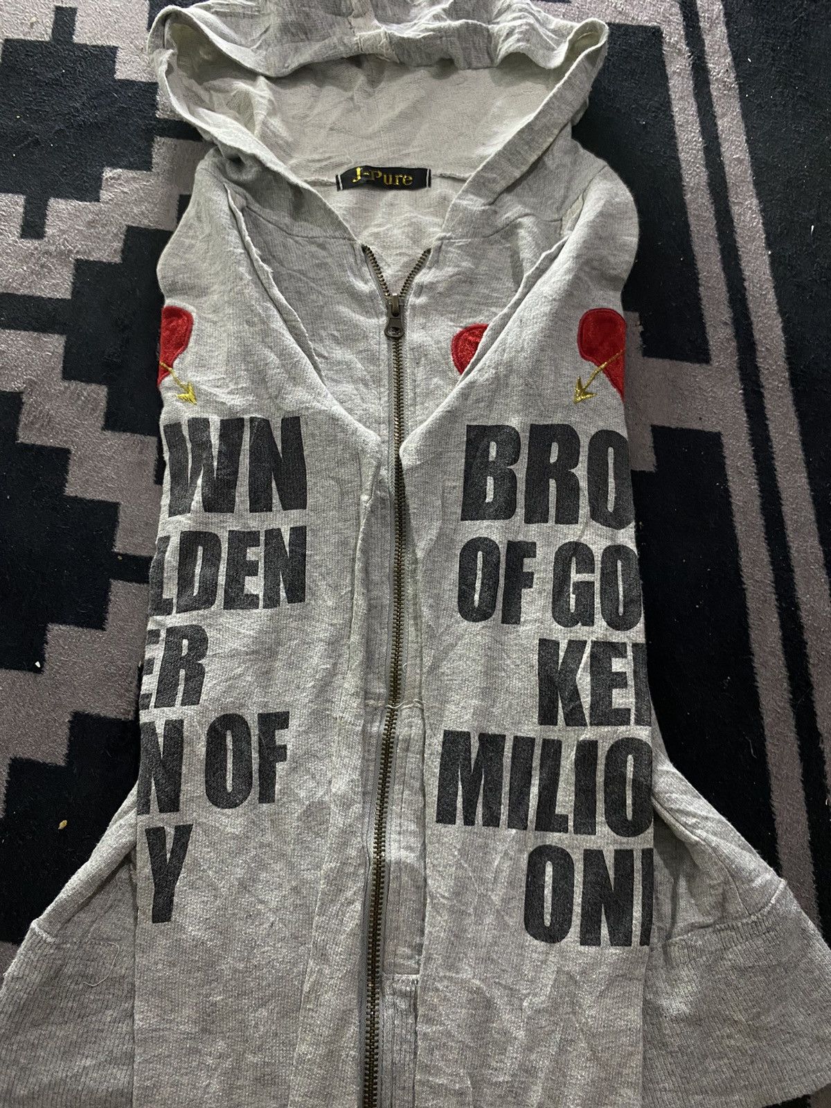 PPFM Japanese ifsixwasnine style j-pure crazy hoodie Size US S / EU 44-46 / 1 - 5 Thumbnail