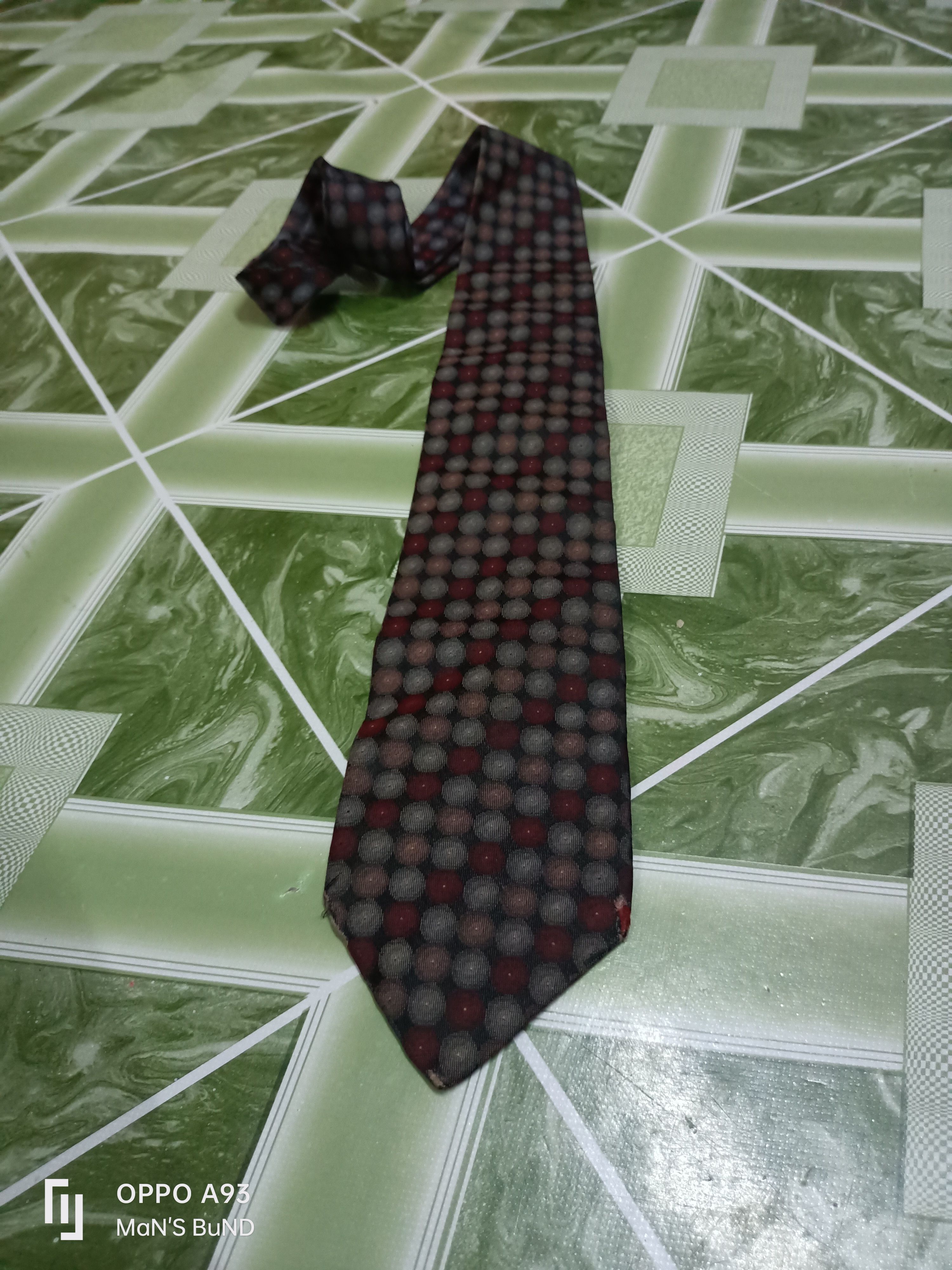 Issey Miyake Vintage Issey Miyake Dots Tie Size ONE SIZE - 7 Thumbnail