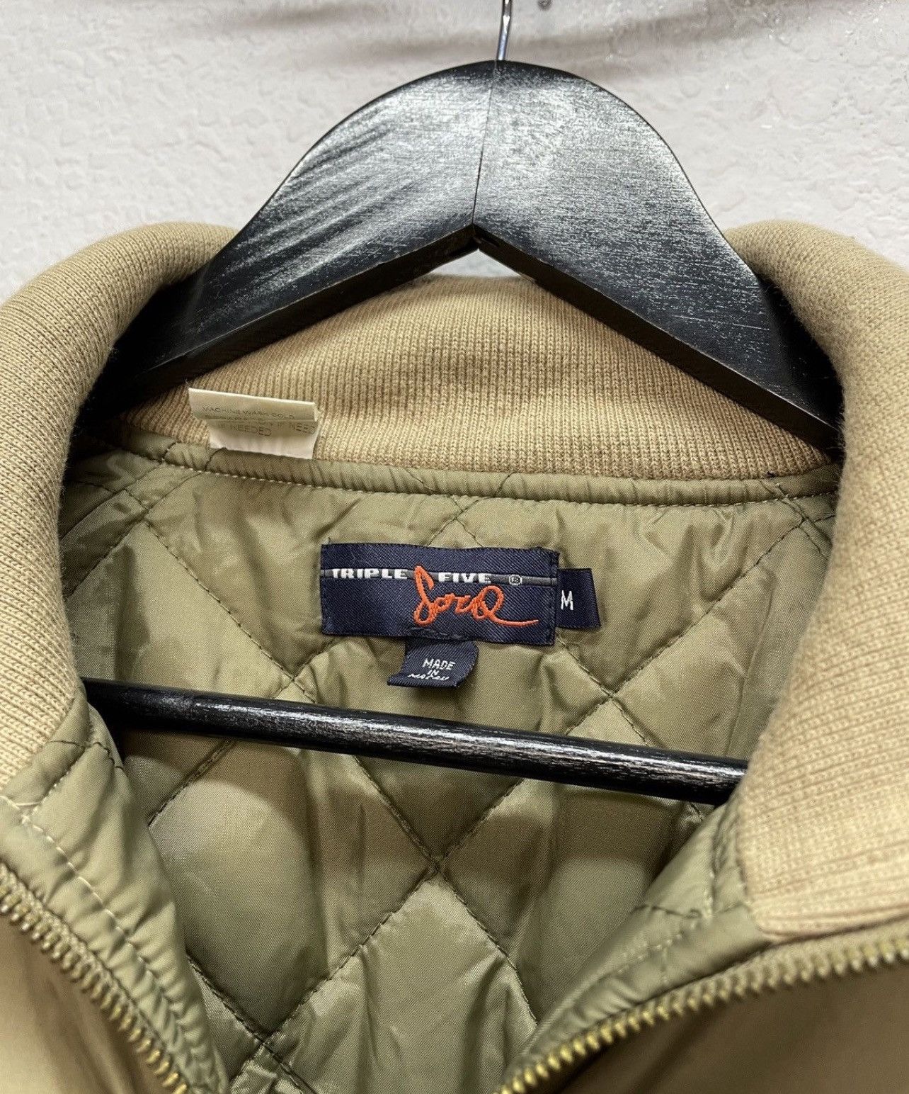 Triple 5 Soul Triple Five Soul Tech Bomber Archive Utility NYLON WOOL Hbrd Size M / US 6-8 / IT 42-44 - 4 Thumbnail