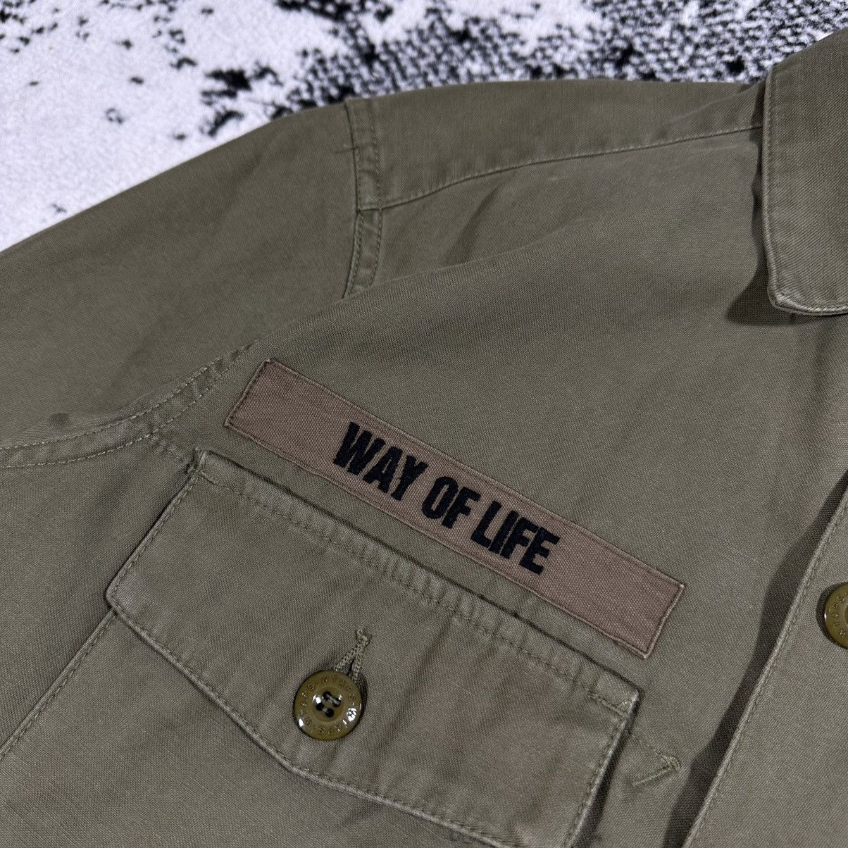 WTAPS BUDS LS SHIRTS COTTON SATIN WAY OF LIFE 11AW Shirts Button Ups