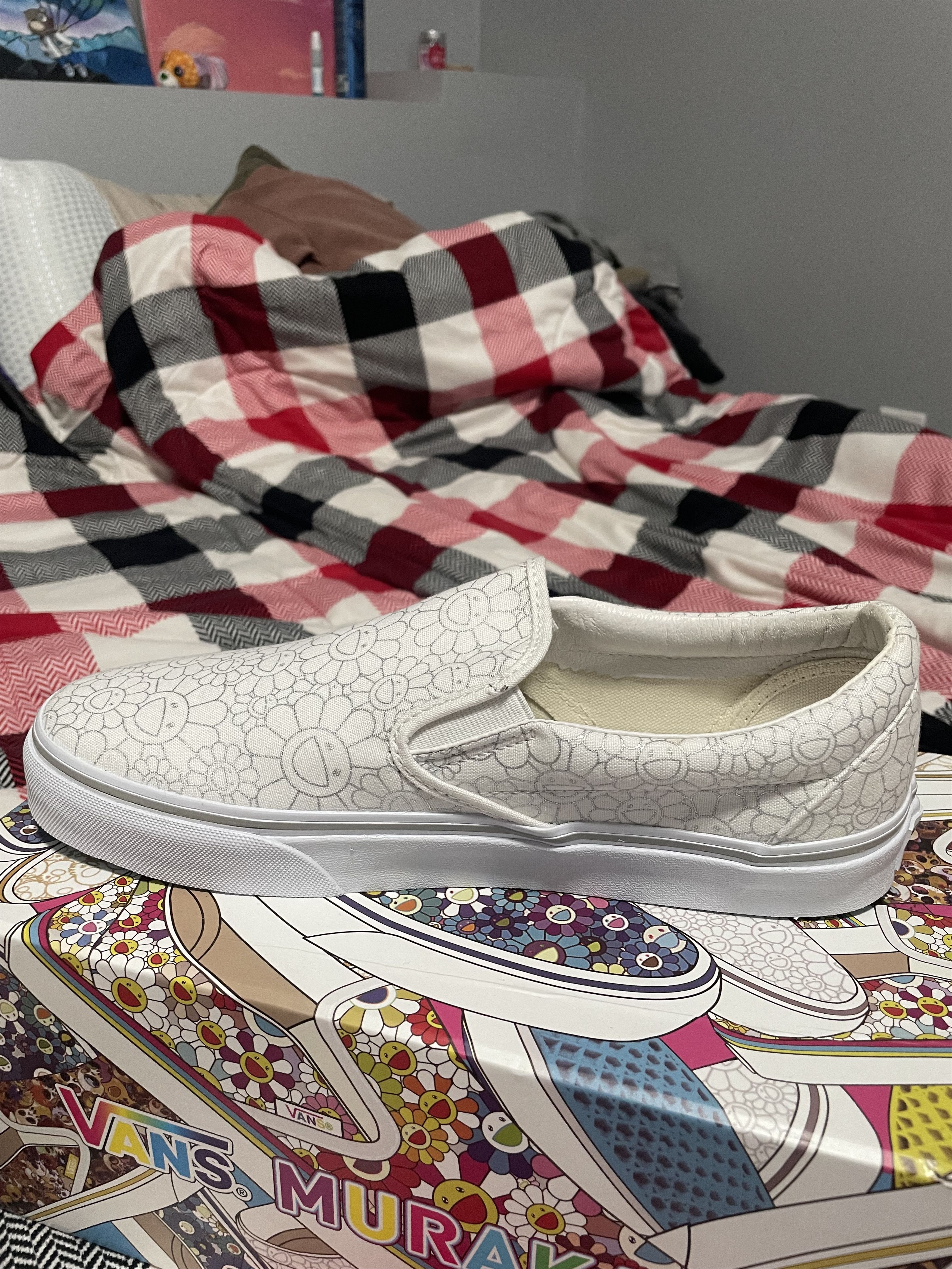 Vans VANS X TAKASHI MURAKAMI SLIP-ON LX FLOWER SILVER LINE