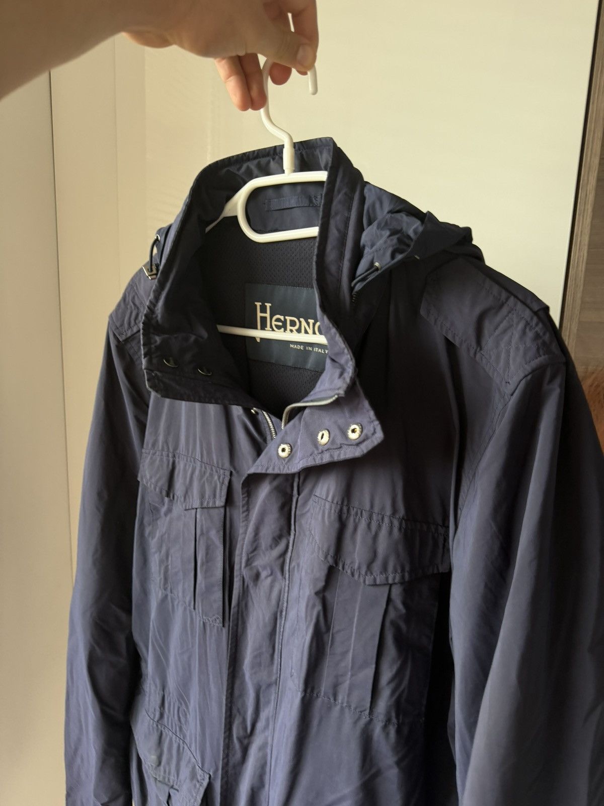 Herno Herno Premium Made in Italy Nylon Mens Jacket Size US XL / EU 56 / 4 - 6 Thumbnail