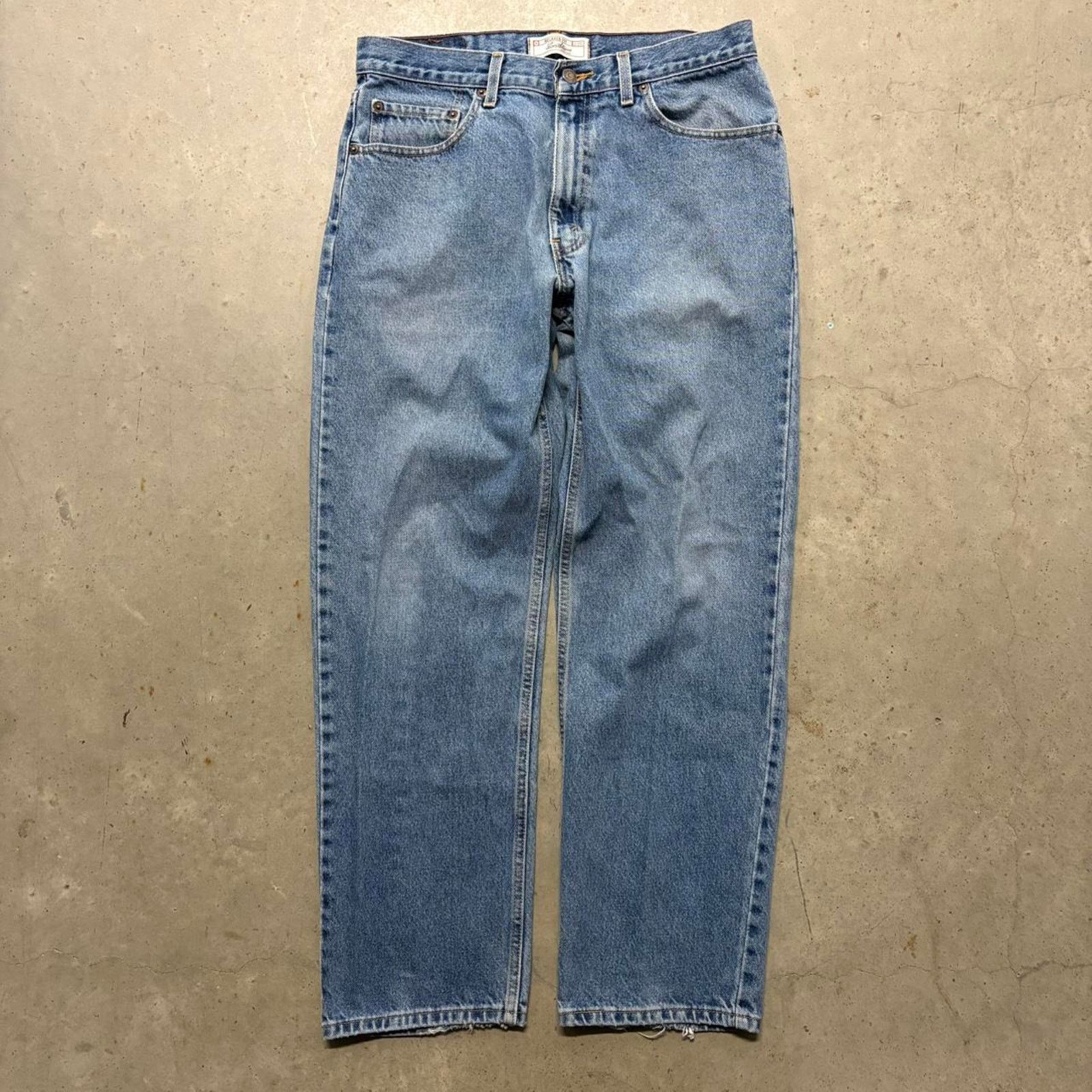 Japanese Brand × Levi's × Vintage Crazy Vintage Y2K Levi's Signature Relaxed Baggy Denim Jeans Size US 34 / EU 50 - 1 Thumbnail
