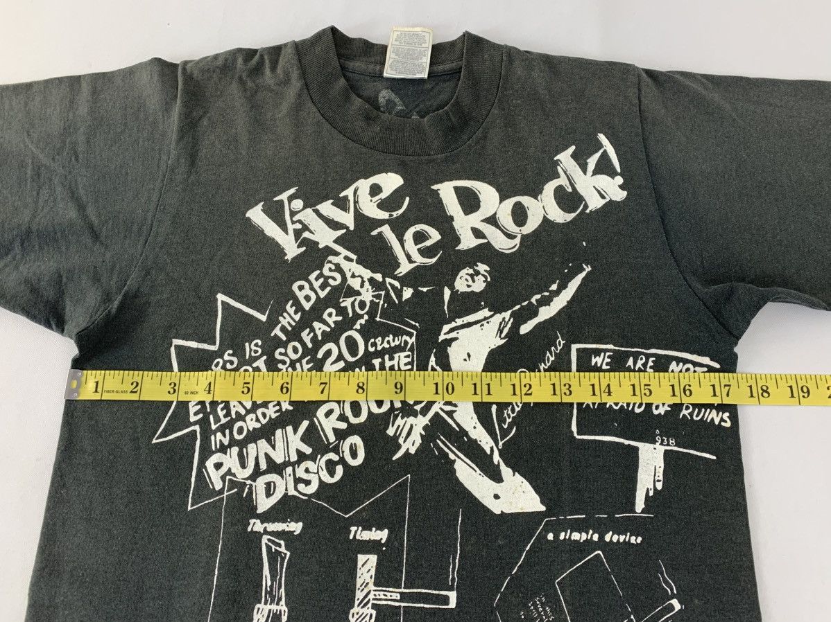 Band Tees 80s The Killer Vive Le Rock Magazine Punk Rare Seditionaries Size US S / EU 44-46 / 1 - 10 Thumbnail