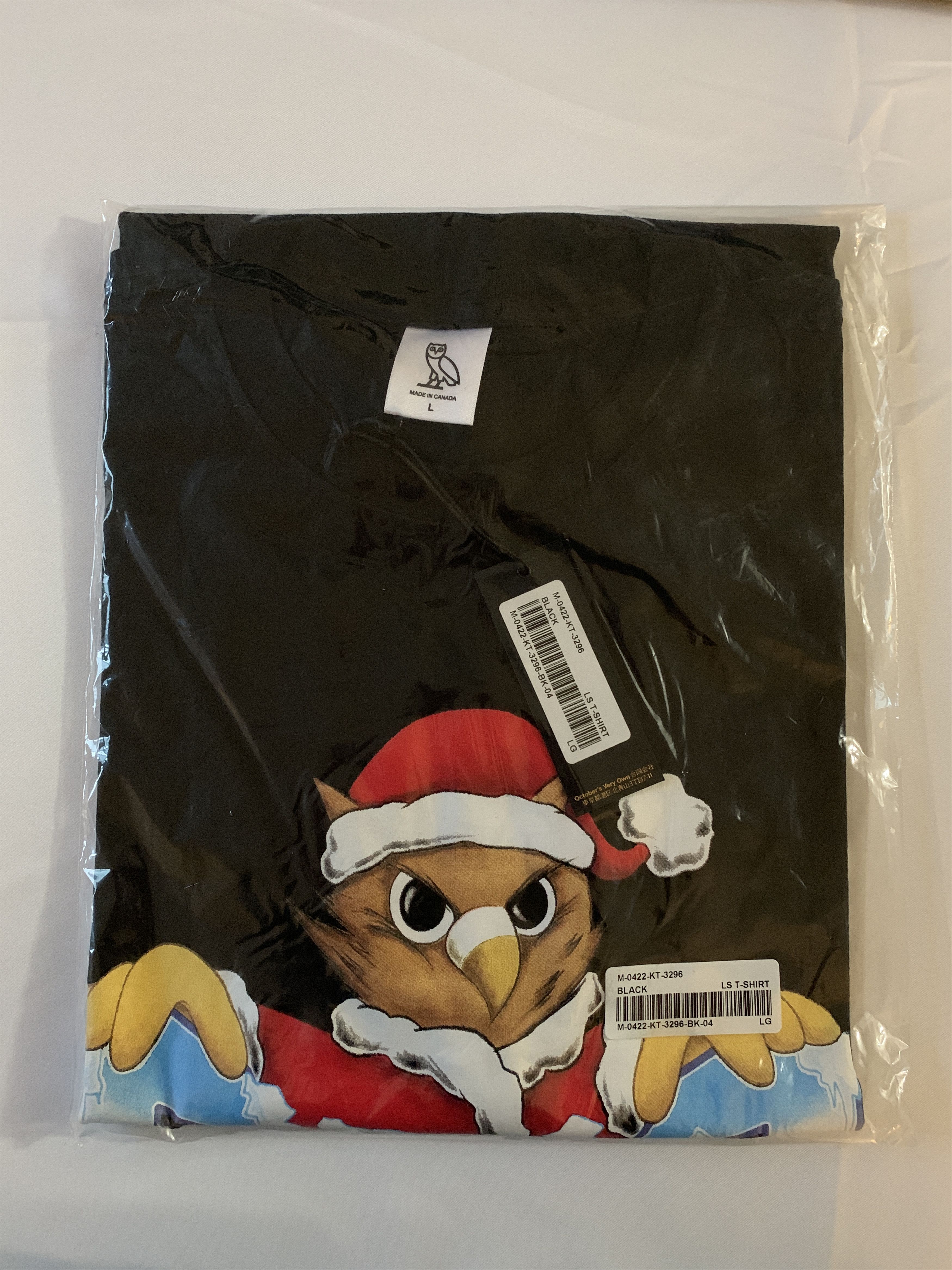 Drake OVO Santa Owl Christmas Long Sleeve Size US L / EU 52-54 / 3 - 4 Thumbnail