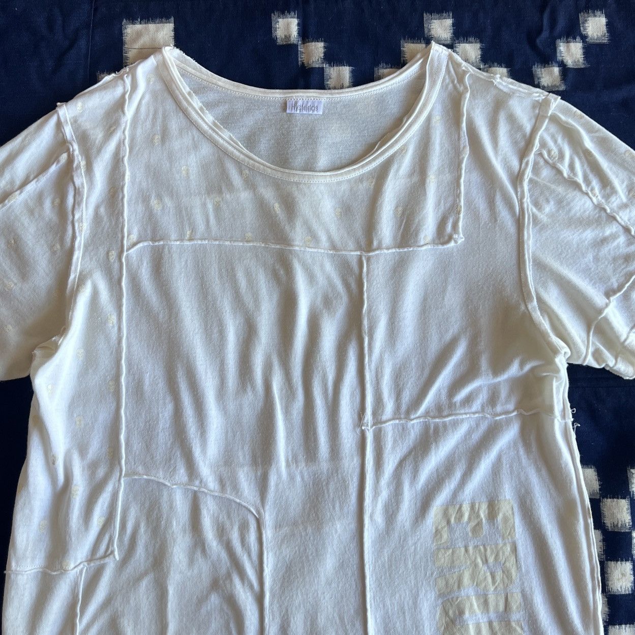 Hysteric Glamour Hysterics Eruption patchwork tee Size US M / EU 48-50 / 2 - 2 Thumbnail
