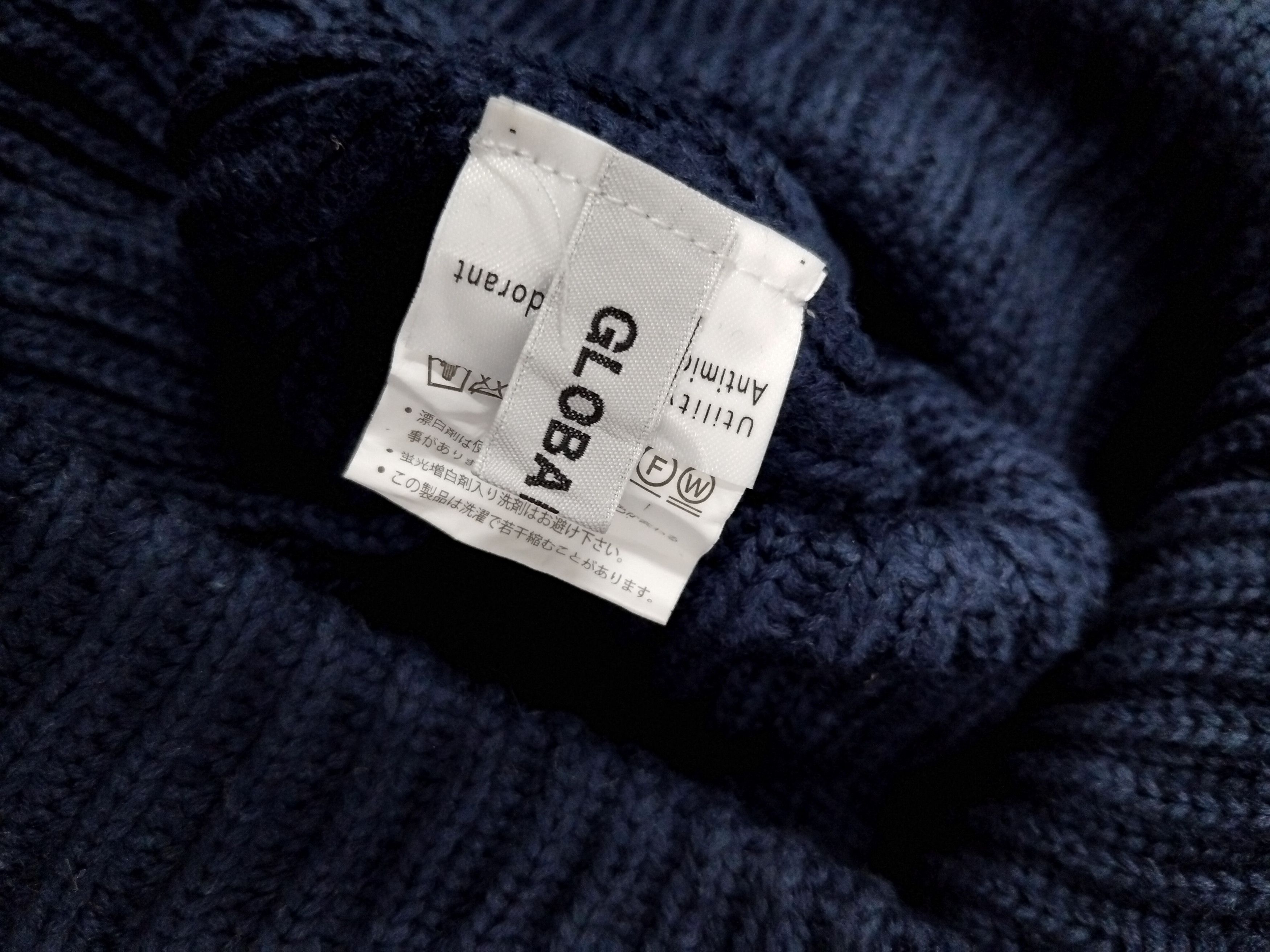 Global Work 💥Global work navy blue beanie Size ONE SIZE - 2 Thumbnail