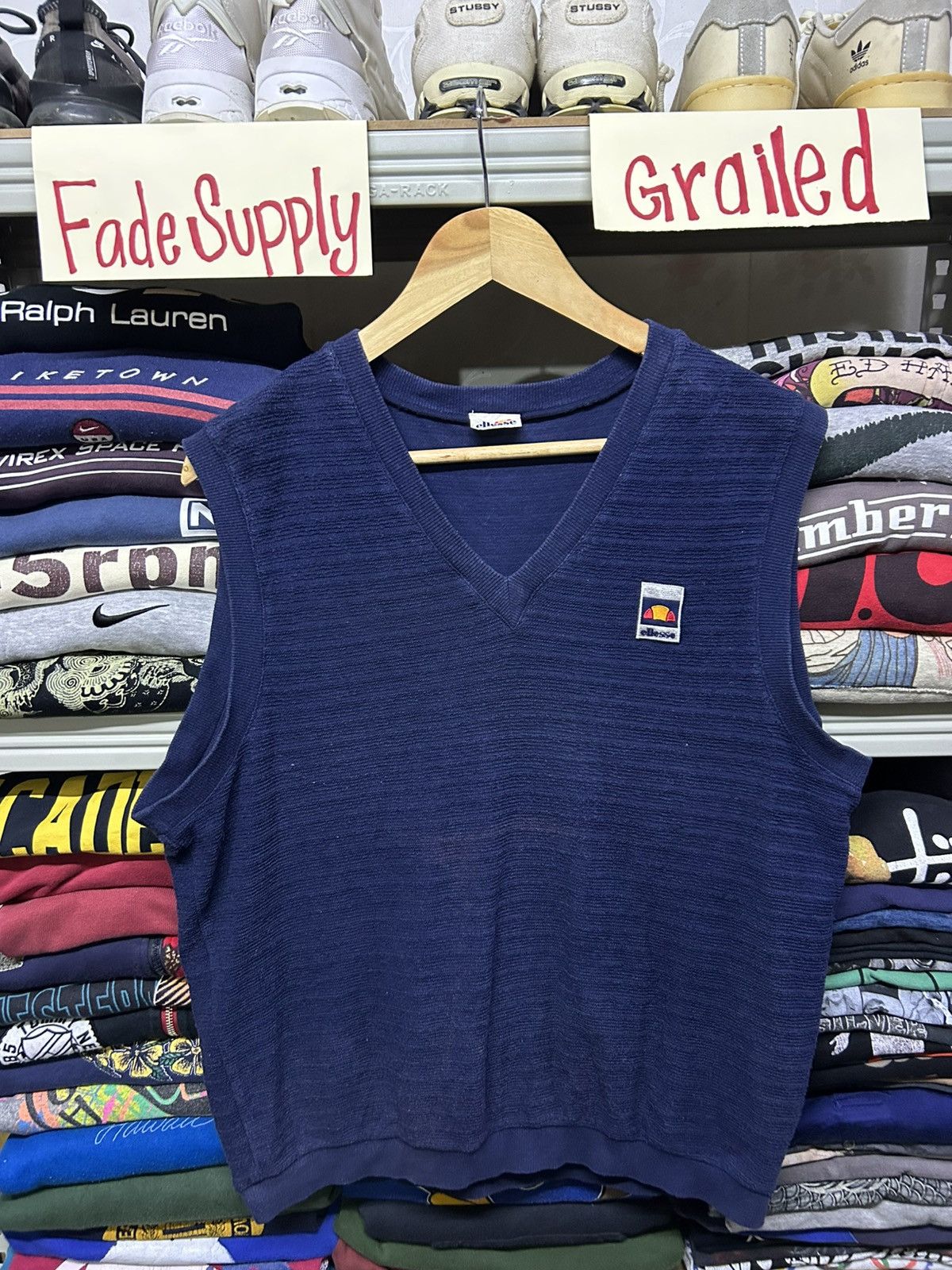 Ellesse Vintage Ellesse vest Size US L / EU 52-54 / 3 - 1 Thumbnail