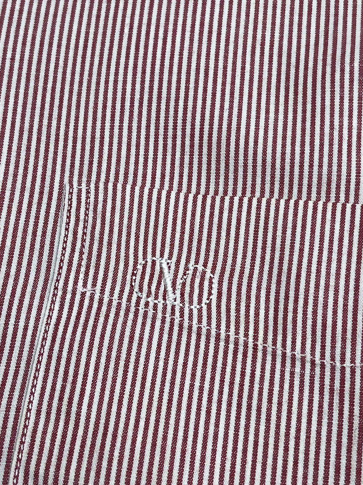 Valentino Vintage Valentino Italy Button Ups Shirt Striped Size US XL / EU 56 / 4 - 6 Thumbnail
