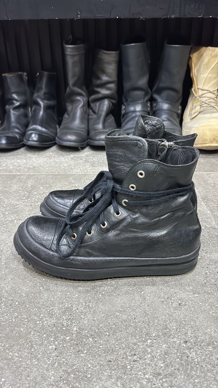 Rick Owens Rick Owens FW09 “CRUST” Ramones High Mainline Staple
