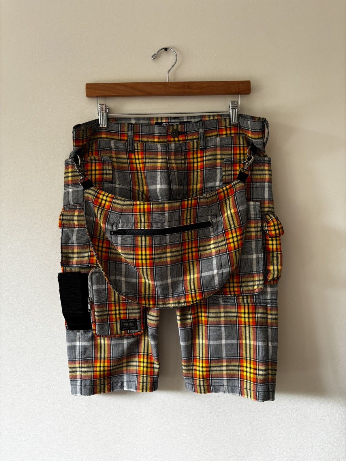 Junya Watanabe Junya Watanabe SS05 porter bum bag shorts Size US 33 - 2 Thumbnail