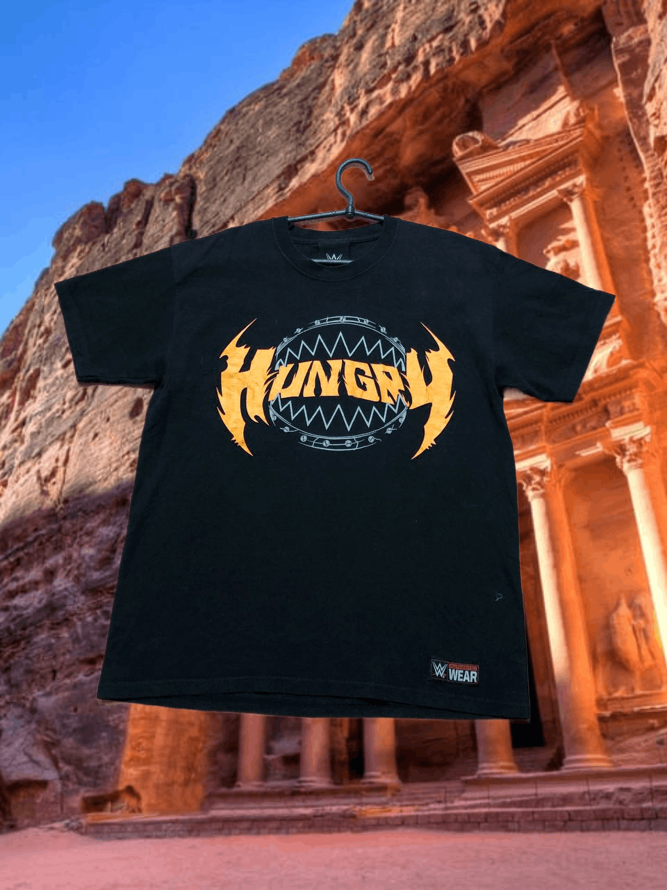WWE Vintage T-shirt big print WWE size L Y2K luxury streetwear Size US L / EU 52-54 / 3 - 1 Thumbnail