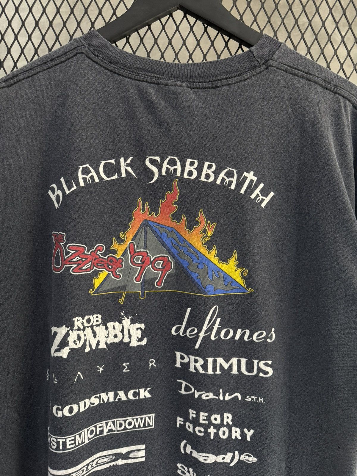 Ozzy Osbourne Vintage 1999 Ozzfest Ozzy Deftones System Of A Down & More Size US L / EU 52-54 / 3 - 6 Thumbnail