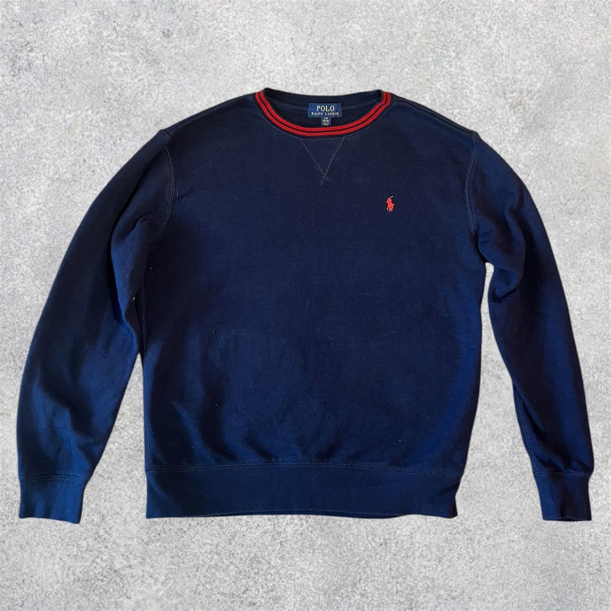 Polo Ralph Lauren POLO RALPH LAUREN SWEATER XS Size Navy Blue Color 14-16 yrs Size US XS / EU 42 / 0 - 1 Thumbnail