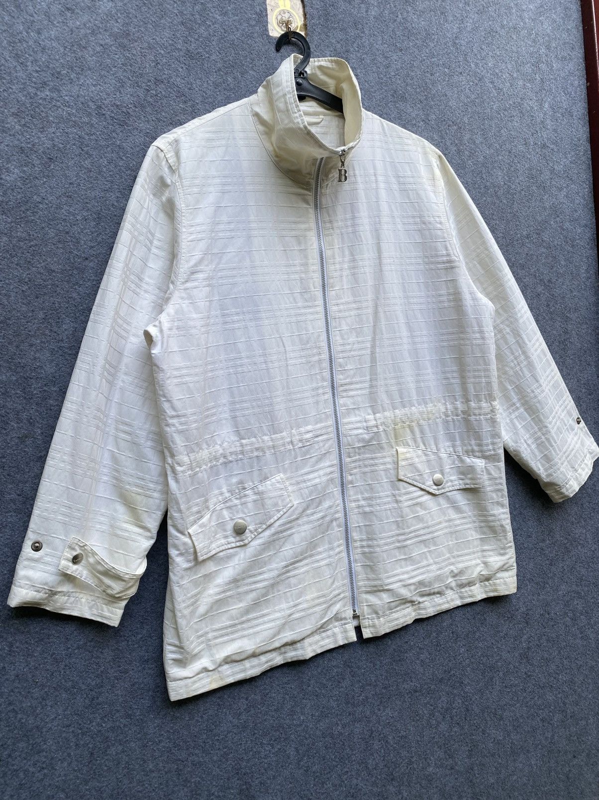 Burberry × Vintage Vintage burberry golf nova check sample zipper jacket Size US M / EU 48-50 / 2 - 3 Thumbnail