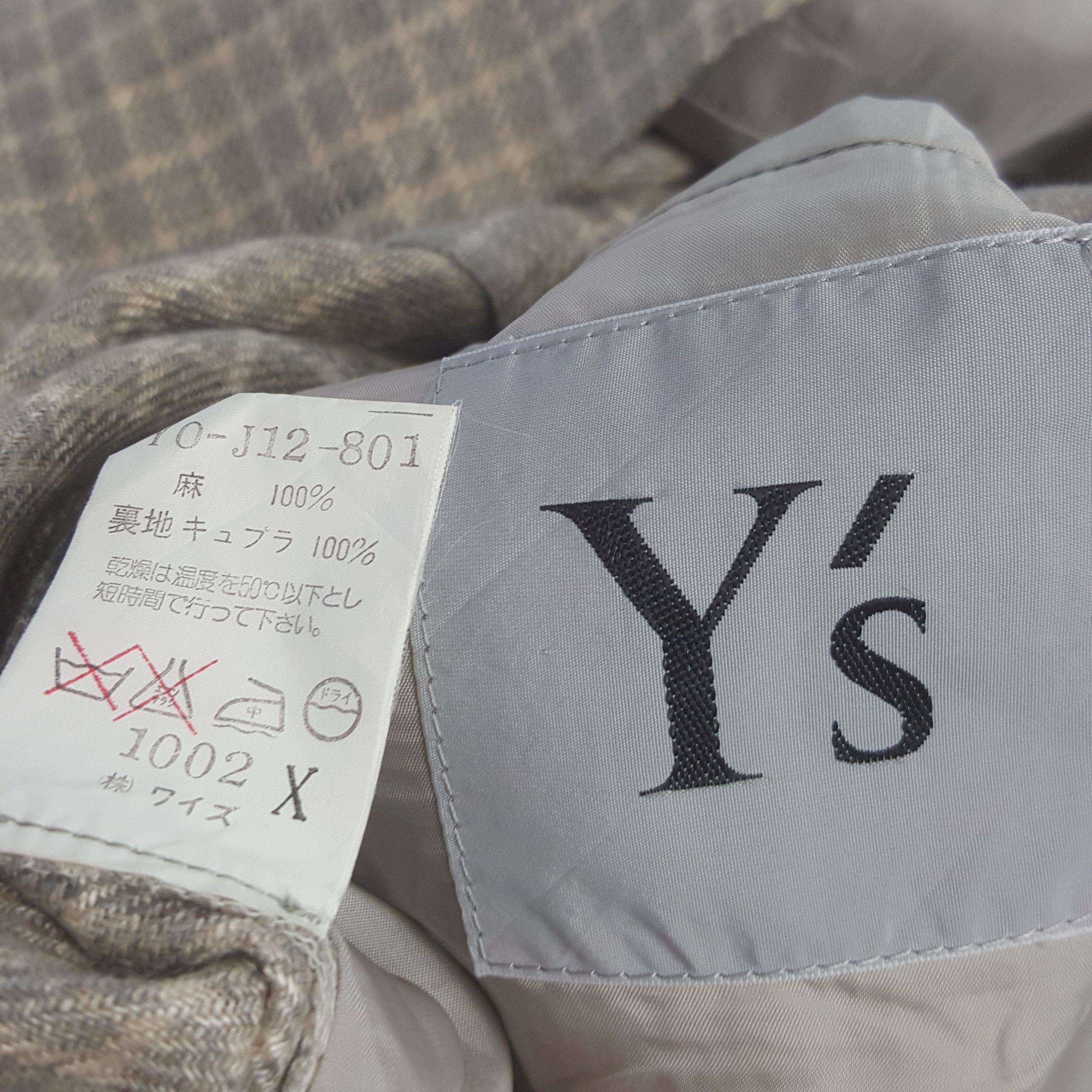 Y's Vintage Y's by Yohji Yamamoto Japanese Blazer Jacket C310N5 Size US S / EU 44-46 / 1 - 10 Thumbnail