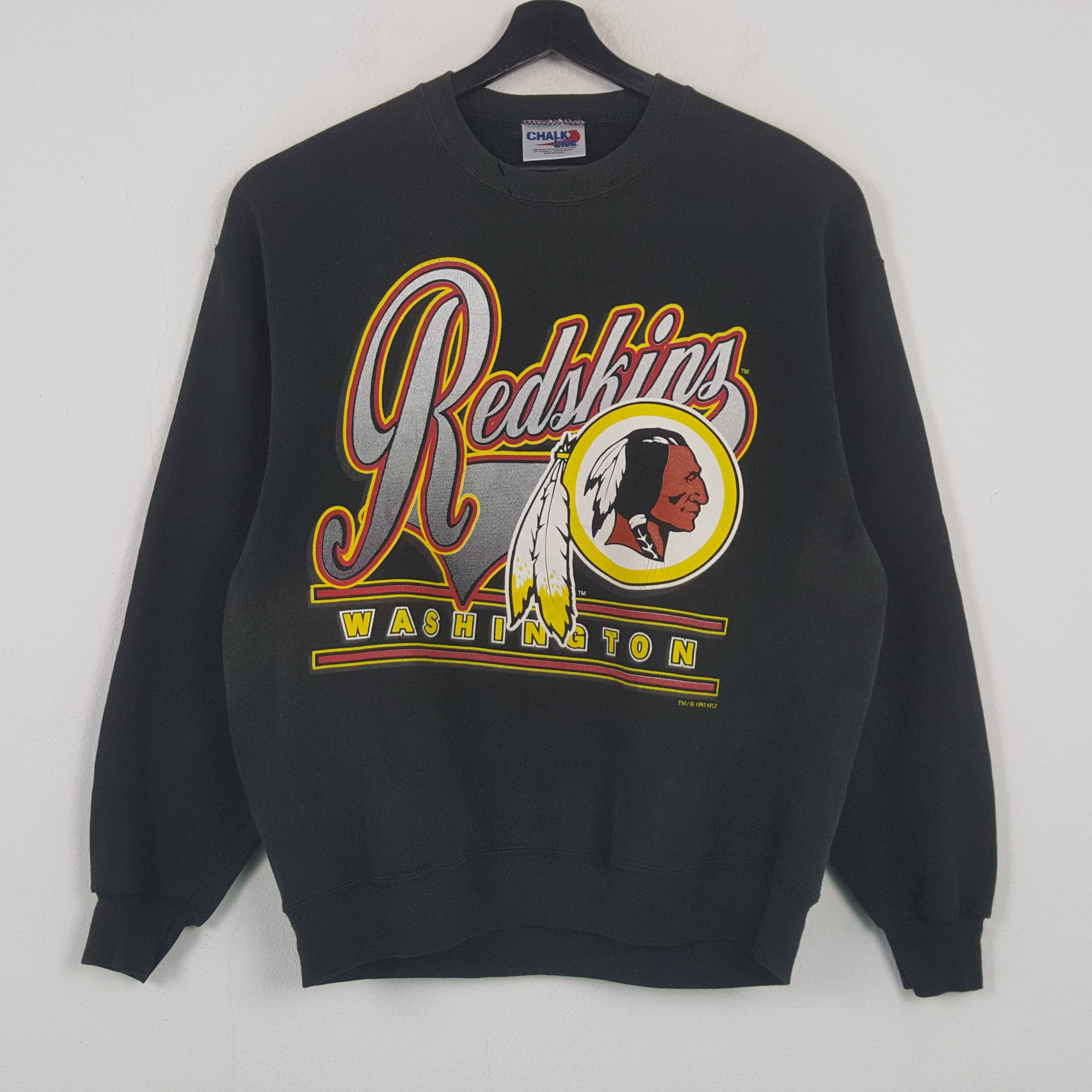 NFL REDSKINS WASHINGTON Football Team Vintage Sweatshirt C295N12 Size US M / EU 48-50 / 2 - 1 Thumbnail