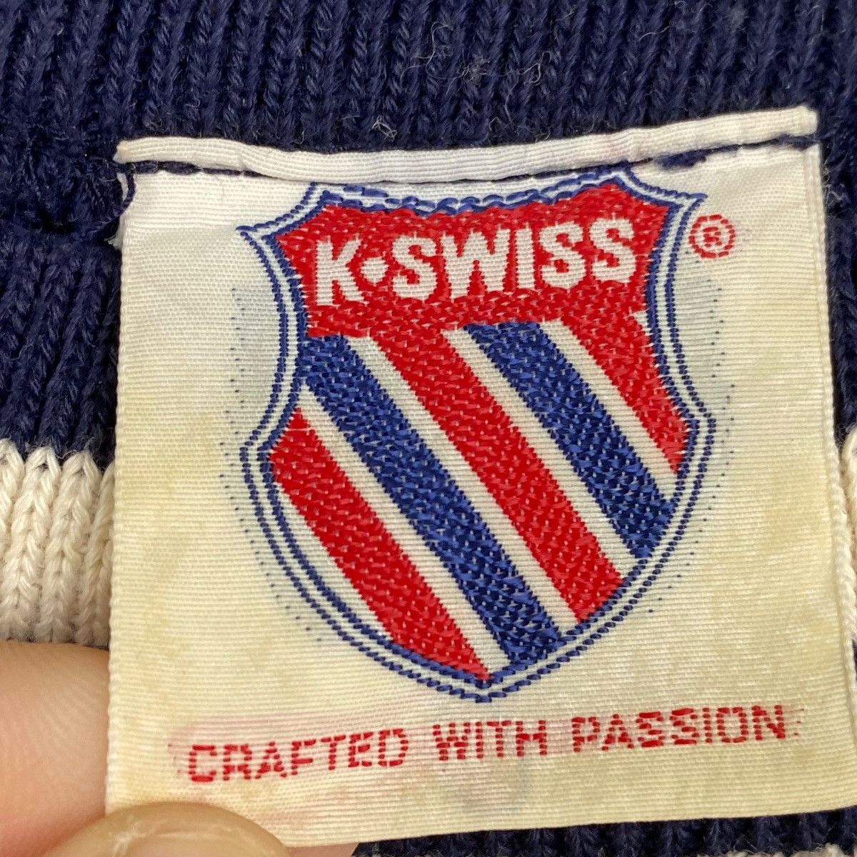 K-Swiss × Vintage Vintage 90s K.Swiss Craffted With Passion All Print Size US L / EU 52-54 / 3 - 6 Thumbnail