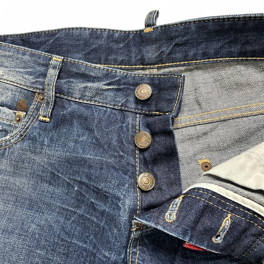Dsquared2 Dsquared2 - 32 Painter Denim Straight Embroidered Vintage Size US 32 / EU 48 - 9 Thumbnail