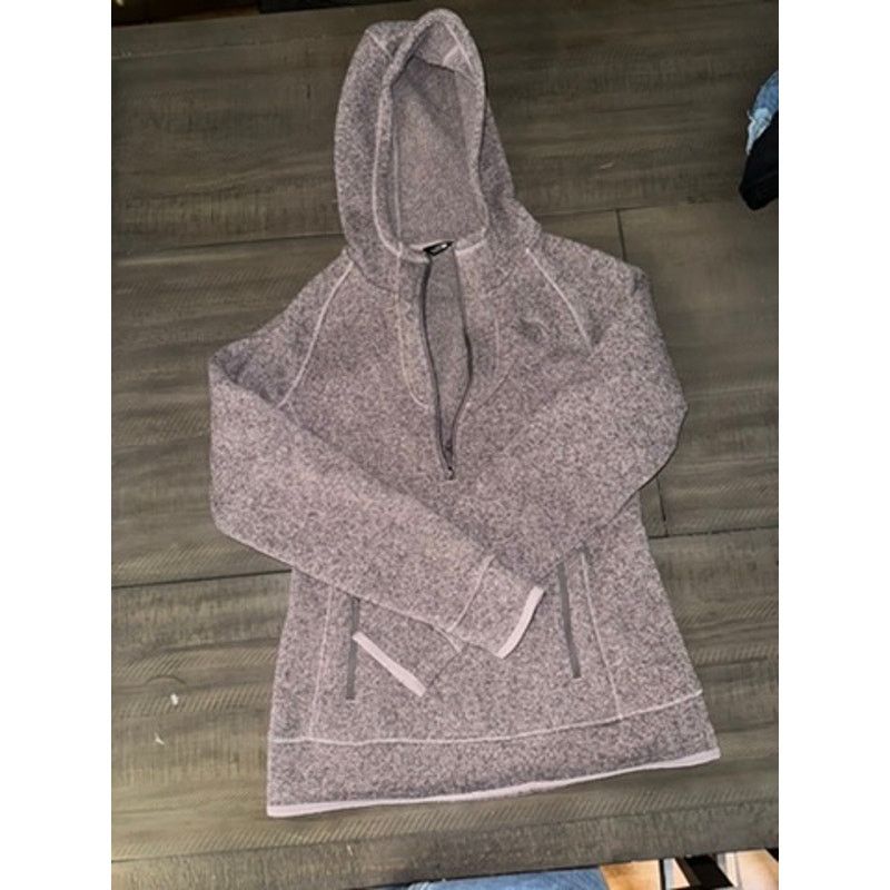 The North Face The North Face Jacket Crescent 1/2 Zip Hoodie Purple Fleece Size S / US 4 / IT 40 - 1 Thumbnail