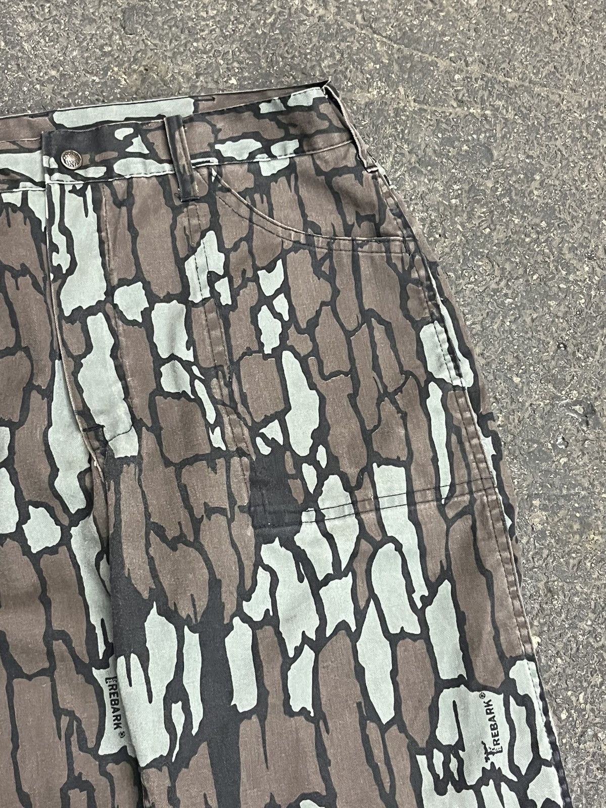Vintage Camo vintage pants rare hype skater og 107 style baggy Size US 34 / EU 50 - 7 Thumbnail