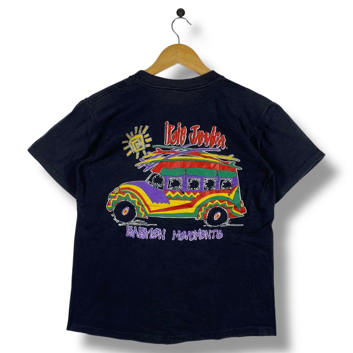 Vintage Vintage 90's IRIE JAMAICA Babylon Movements Graphic Size US M / EU 48-50 / 2 - 1 Thumbnail