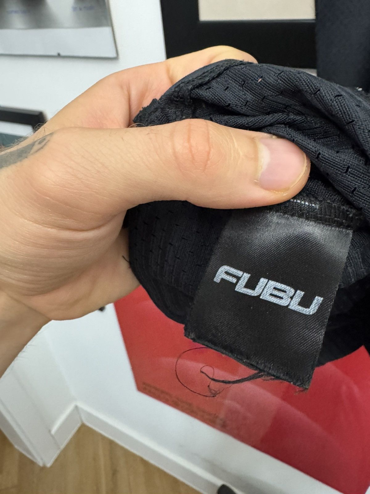 Fubu Fubu Vintage Rap Sport Jersey USA Rare Hype Skate Hip Hop Size US L / EU 52-54 / 3 - 6 Thumbnail