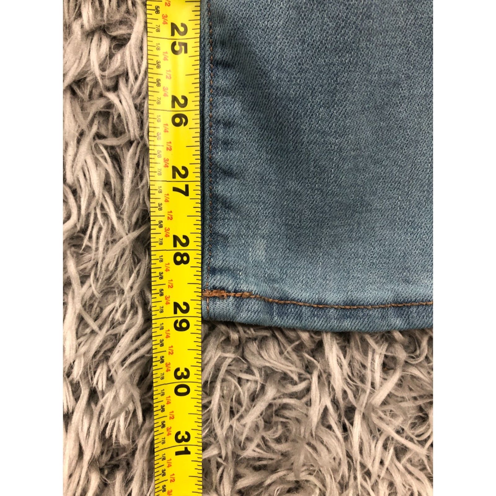 Aeropostale Aeropostale Jeans Skinny 30x32 Mens Mid Blue Wash Denim 5-Pocket Regular Fit Belt Loops"} Size US 30 / EU 46 - 3 Thumbnail