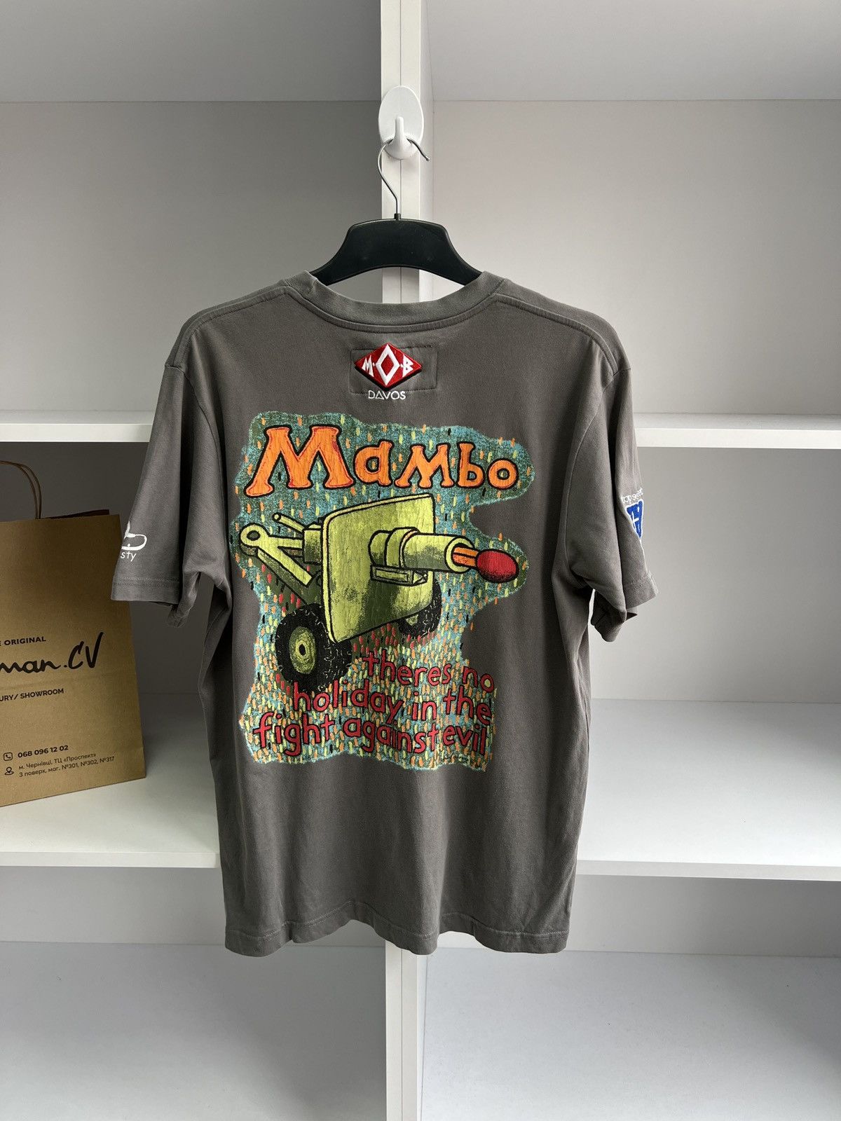 Mambo × Vintage Vintage Mambo Big Print Logo Streetwear Tee Size US M / EU 48-50 / 2 - 17 Thumbnail