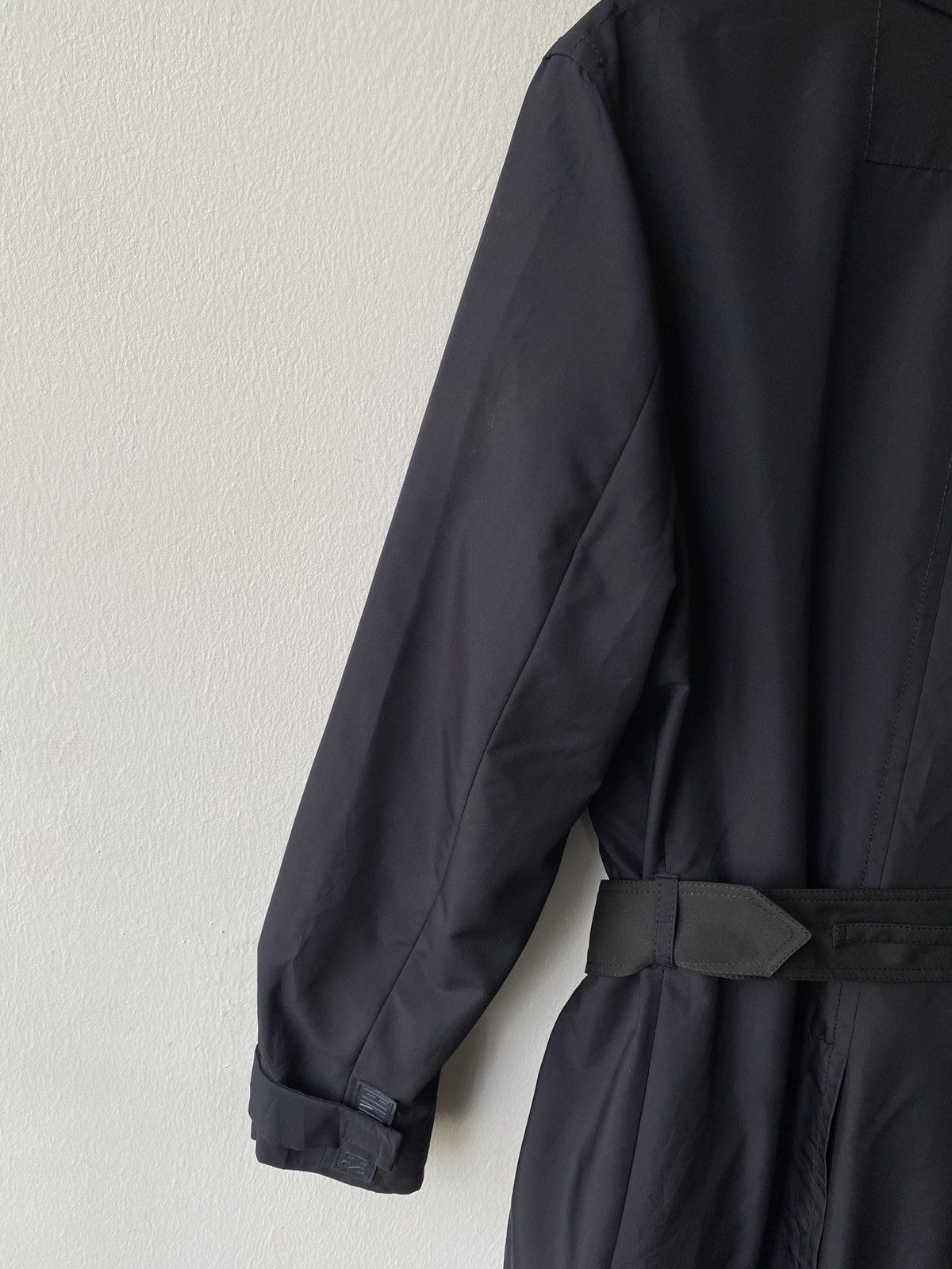 Dirk Bikkembergs Dirk Bikkembergs Nylon Long Jacket Size US L / EU 52-54 / 3 - 13 Thumbnail